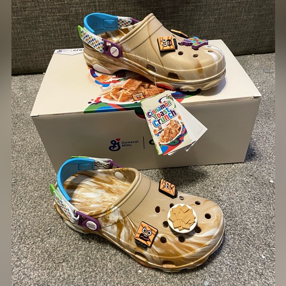 CROCS Shoes Limited Edition General Mills Cinnamon Toast Crunch Crocs Poshmark
